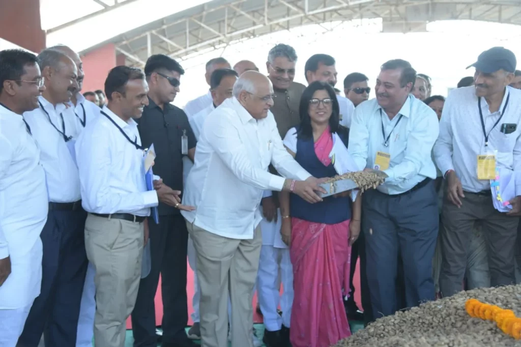 CM Bhupendra Patel launched the state-wide procurement of this crops at affordable prices for farmers under PSS.