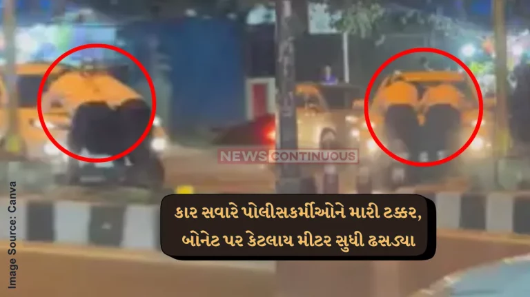 Hit-and-run case Delhi traffic cops dragged on car's bonnet over 20 metres in shocking hit and run case