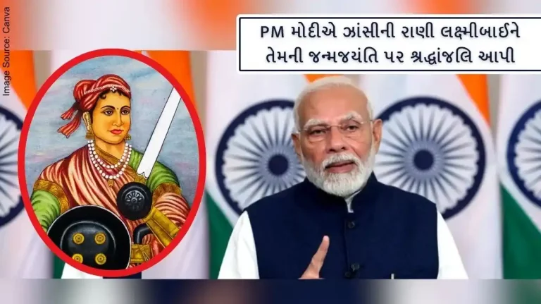 PM Modi pays tribute to Rani Laxmibai of Jhansi on her birth anniversary