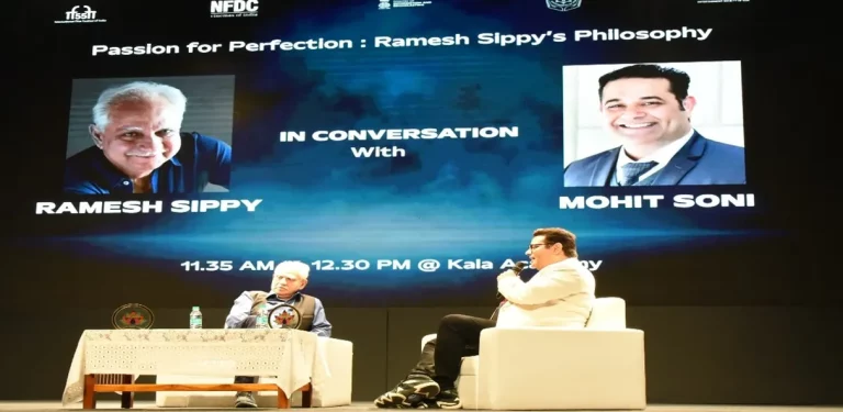 Passion for Perfection  Ramesh Sippy Journey Revealed at 55th International Film Festival of India Passion for Perfection Ramesh Sippy Journey Revealed at 55th International Film Festival of India