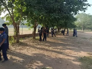 Scouts and Guides flag day celebration at PM Shri KV Cantt, Ahmedabad