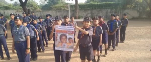 Scouts and Guides flag day celebration at PM Shri KV Cantt, Ahmedabad