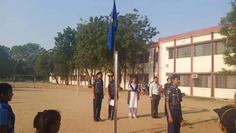 Scouts and Guides flag day celebration at PM Shri KV Cantt, Ahmedabad Scouts and Guides flag day celebration at PM Shri KV Cantt, Ahmedabad
