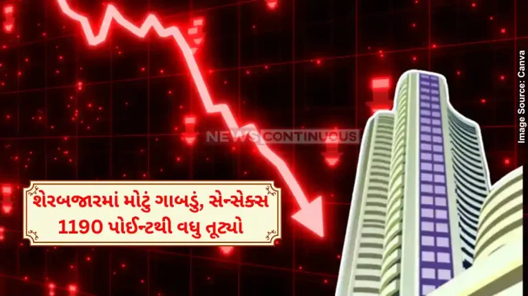 Share Market crash Sensex tumbles nearly 1,200 pts to slip below 80k; Nifty drops 360 pts Share Market crash Sensex tumbles nearly 1,200 pts to slip below 80k; Nifty drops 360 pts
