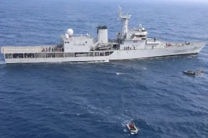 Successful anti-narcotics operation by Indian and Sri Lankan navies