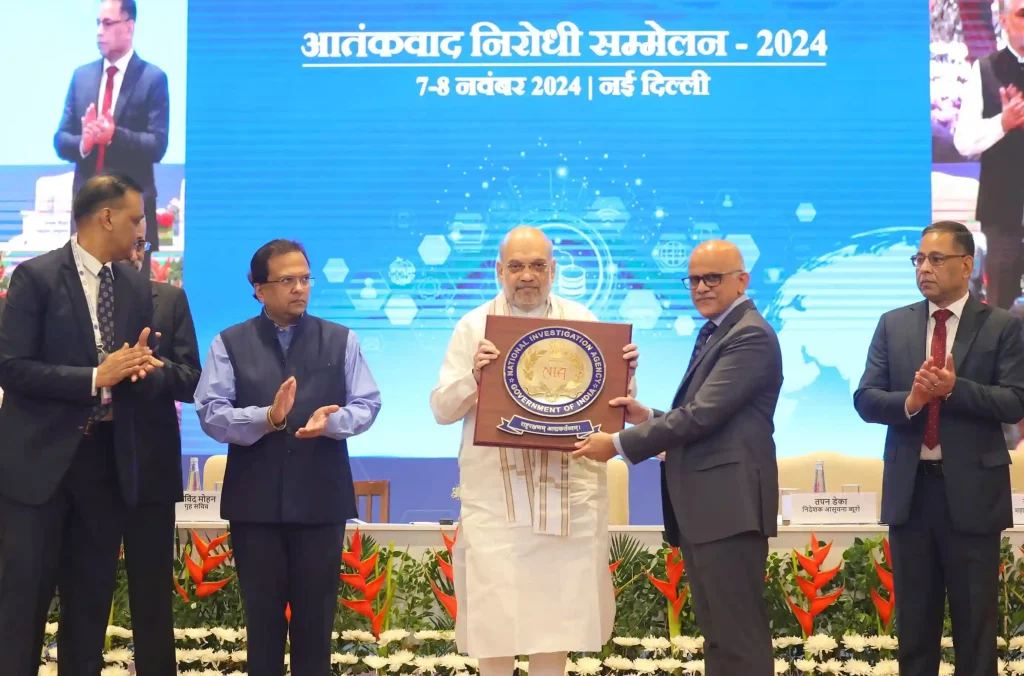 Union Home Minister Amit Shah addressed the inaugural session of 'Anti-Terrorism Council-2024'