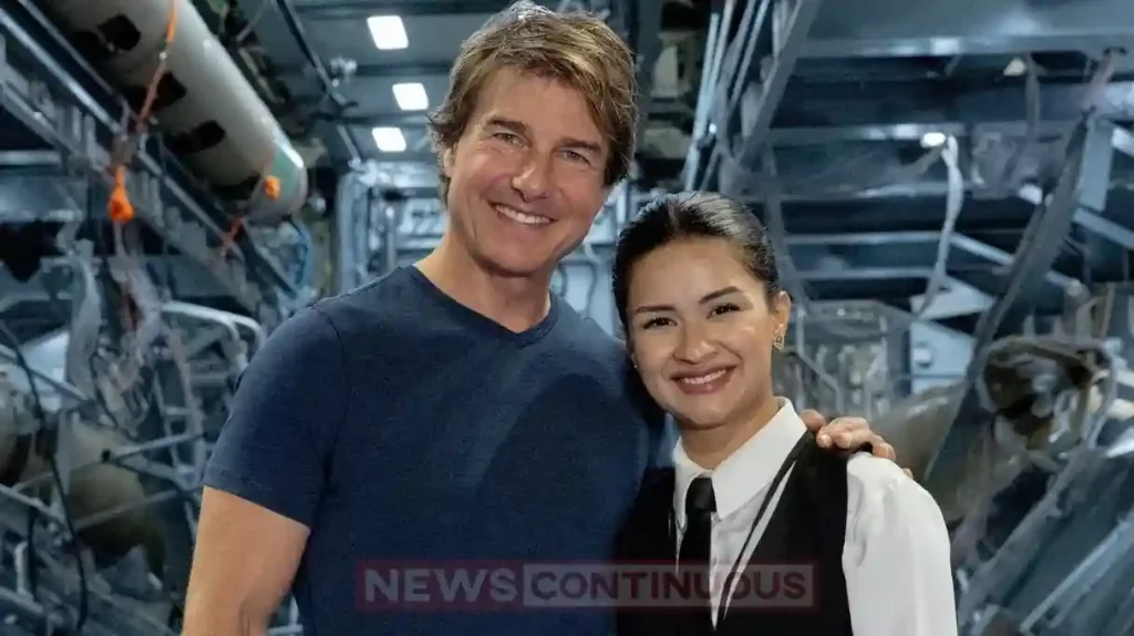 avneet kaur share photo tom cruise from the set of mission impossible 8