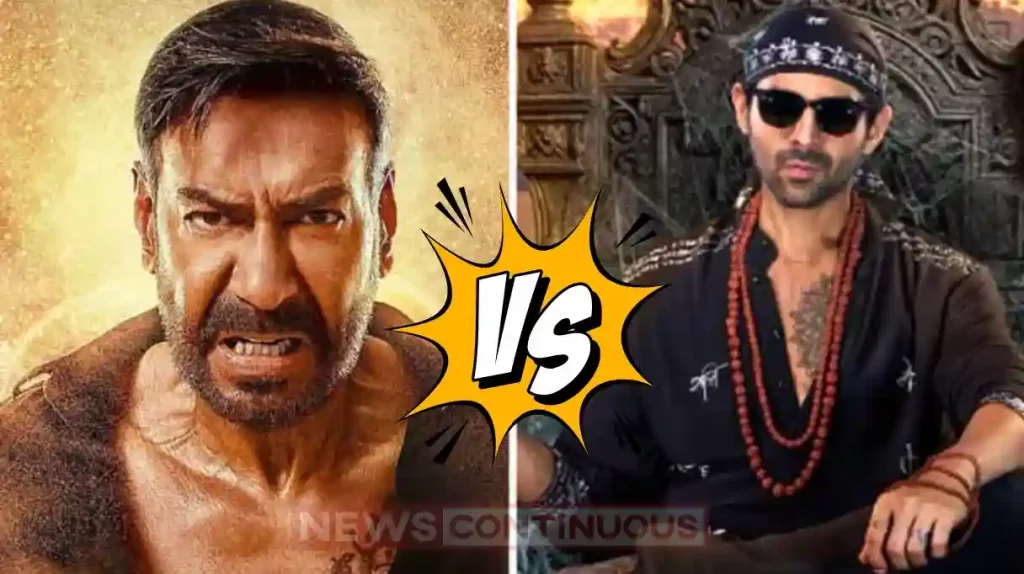 bhool bhulaiyaa 3 and singham again box office collection day 10