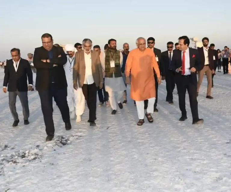 Bhupendra Patel is visiting Dhordo to participate in the annual Rann Utsav organized by PM Modi in White Desert Kutch.