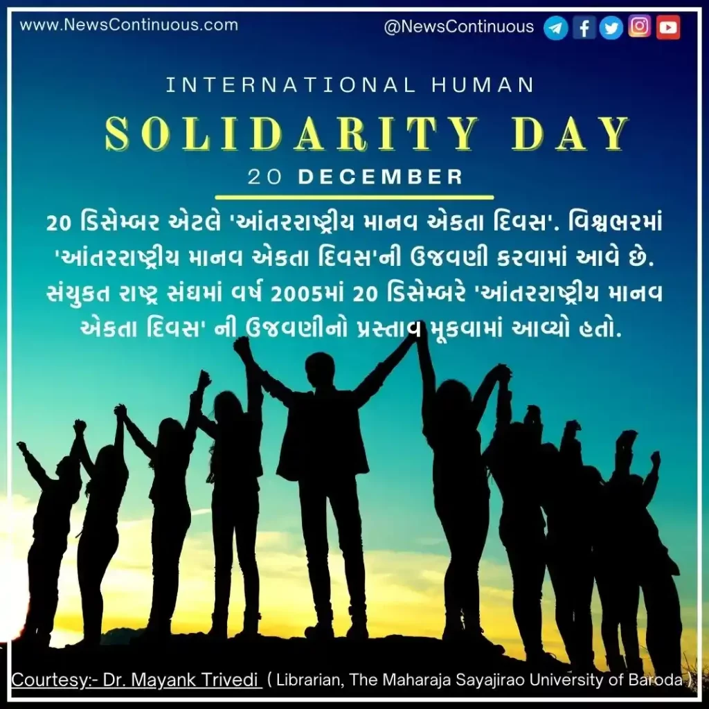 'Integrity in Unity..' Today is International Human Unity Day, know its history and significance