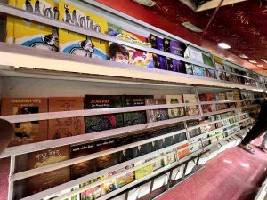 Mobile bus of National Book Trust (NBT) became a unique attraction at Ahmedabad International Book Festival.