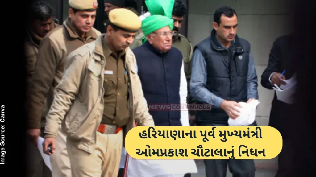 Om Prakash Chautala Om Prakash Chautala, INLD leader and former Haryana CM, dies at 89