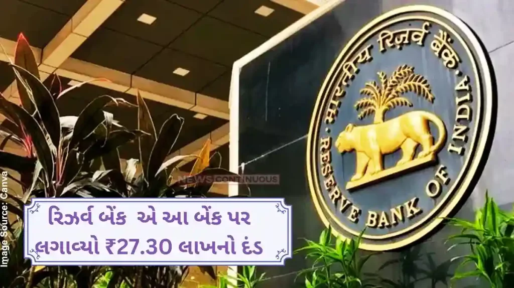 RBI Action RBI imposes Rs 27.30 lakh penalty on IndusInd Bank