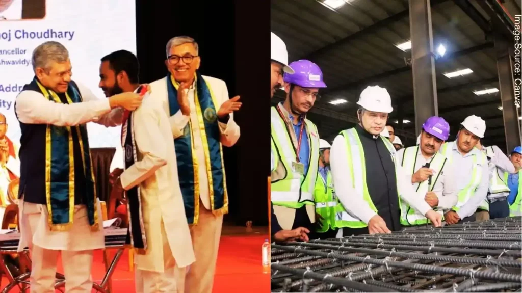 Railway Minister Ashwini Vaishnaw addressed the second convocation of Gati Shakti University in Vadodara