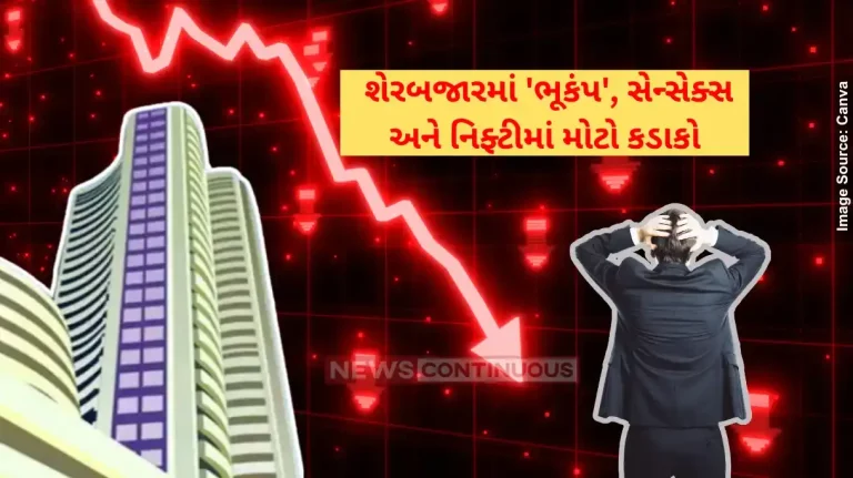 Stock Market crash Sensex plunges 960 pts, Nifty ends near 23,950; IT, banks hit worst, pharma sole outlier