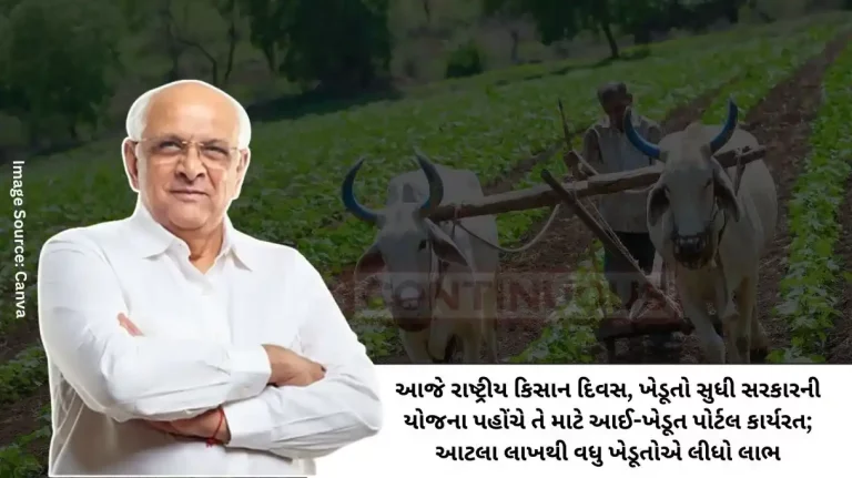 Today is National Farmers' Day, i-Kheedut portal is operational to ensure that government schemes reach farmers