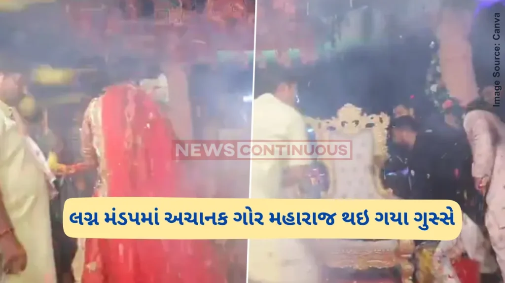 Wedding Video Desi Wedding Turns Violent As Pandit Loses His Calm, Throws ‘Phoolon Ki Thali’ at Them