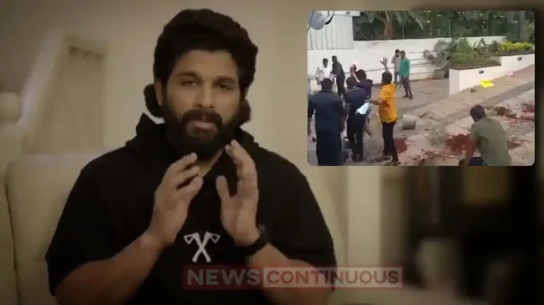 allu arjun house attacked 8 members of osmania university