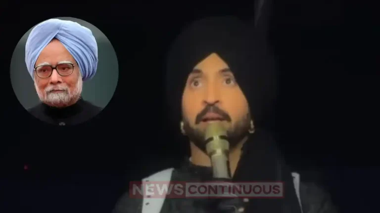 diljit dosanjh dedicated his performance to former pm dr manmohan singh