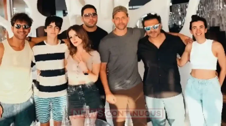 hrithik roshan joins ex wife sussanne khan for dubai adventure pics