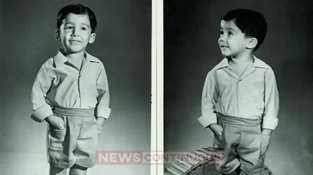 madhuri dixit husband shriram nene childhood photo went viral