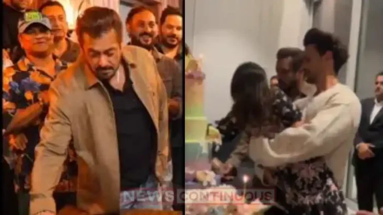 salman khan birthday celebration cut colorful cake salman khan birthday celebration cut colorful cake