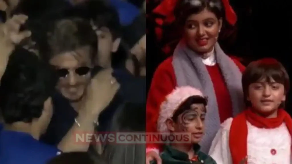 shahrukh khan dance with students of dhirubhai ambani school