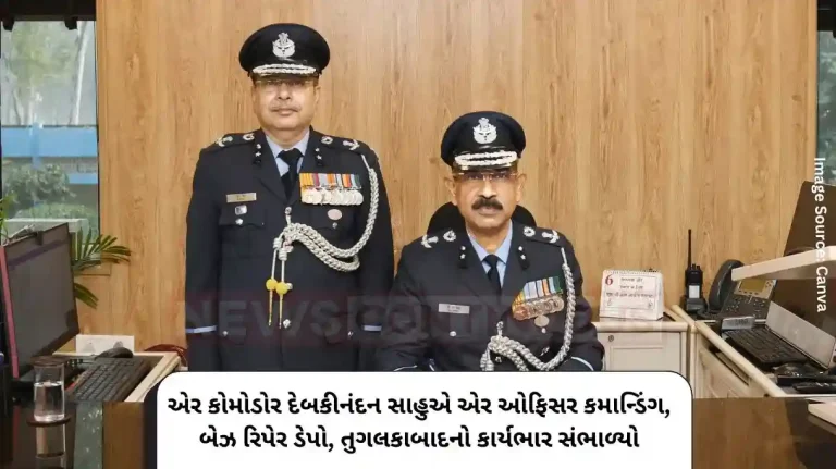 Air Commodore Debkinandan Sahu takes charge as Air Officer Commanding, Base Repair Depot, Tughlakabad