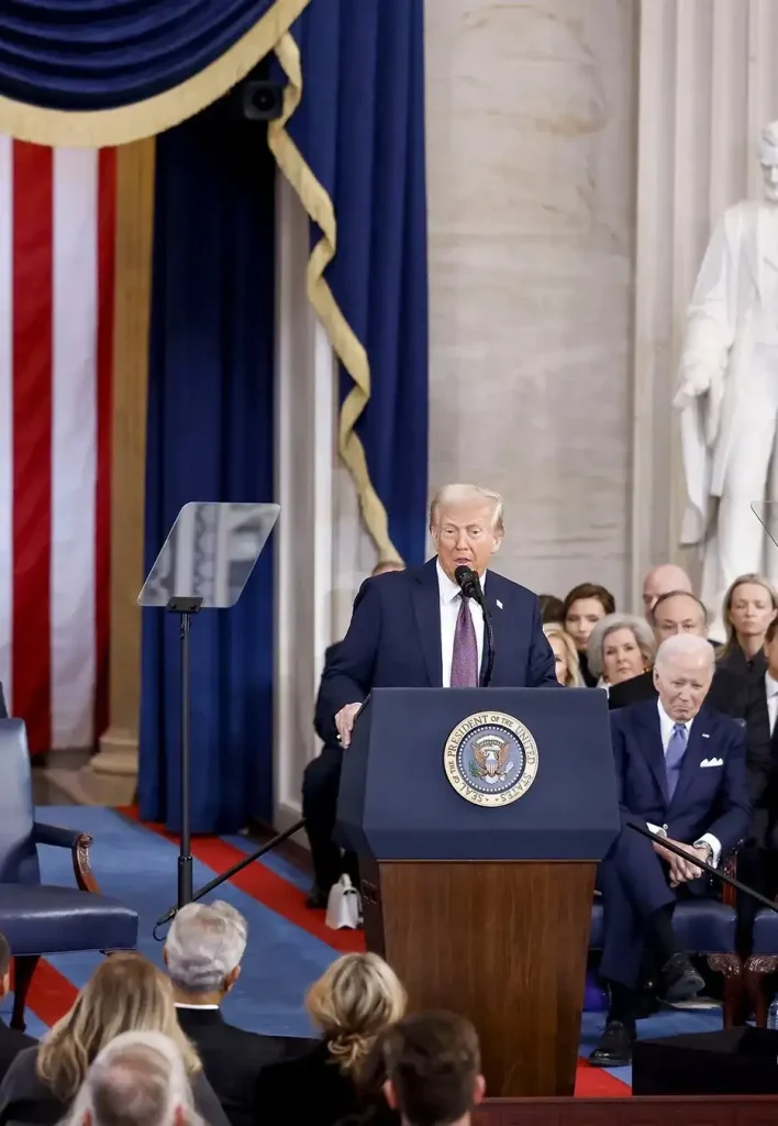 Donald Trump oath : S Jaishankar was sitting in the front row during the swearing in of Donald Trump