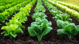 Production of fruits and vegetables through natural agriculture is beneficial for the environment and health.