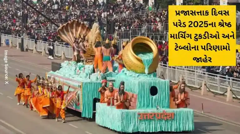 Results of the best marching contingents and tableaus of the Republic Day Parade 2025 announced