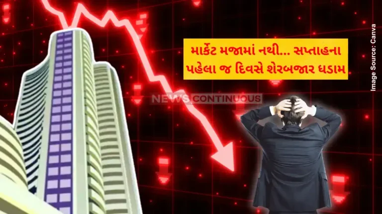 Share Market Crash Sensex extends losing streak to 4th day, tanks 1,049 pts; Nifty below 23,100