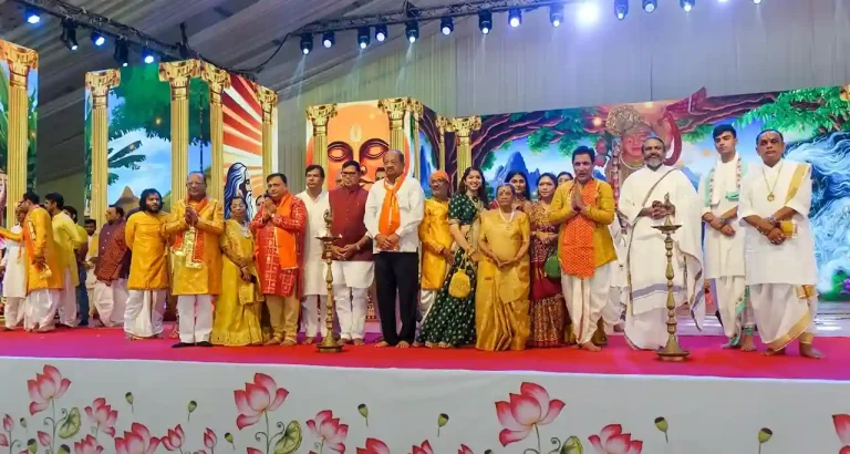 The supernatural and intangible Vaishnava Unity Festival has begun.