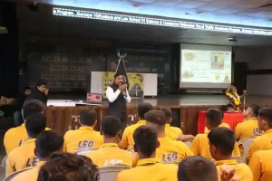  Traffic Rules and Suggestions Given for Safe Travel at Sunrise Vidyalaya, Udhana