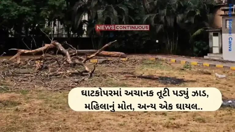 Tragedy in Ghatkopar 60-Year-Old Woman Dies, Another Injured After Tree Collapses in Ghatkopar East
