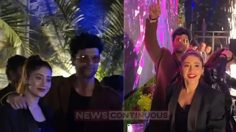 kushal tandon and shivangi joshi party together