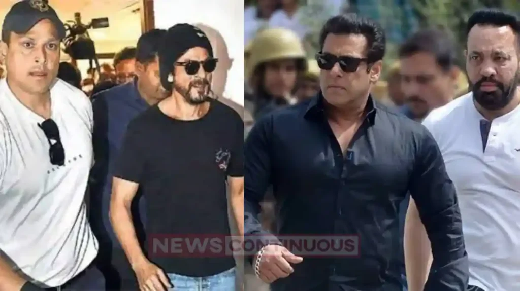 salman khan and shahrukh khan bodyguard salary