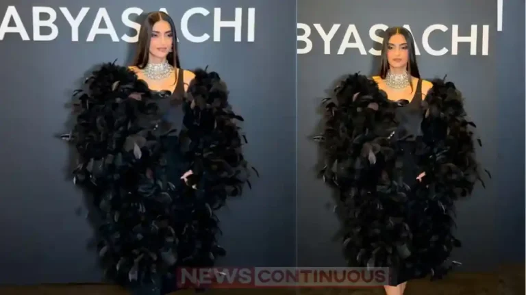 sonam kapoor brutally trolled for her outfit of sabyasachi event
