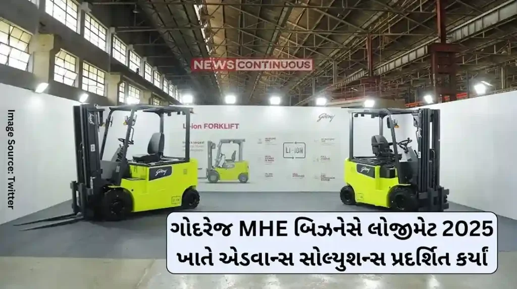 Godrej Enterprises Godrej MHE Business showcases smart, advanced solutions at Logimate 2025.