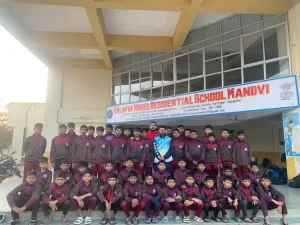 Karate competition Eklavya School students made the school proud in the district level karate competition, so many students got medals