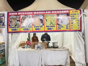Mahakumbh 2025 rotlas from North Gujarat and ghattiya from Saurashtra captivated the pilgrims at the Mahakumbh Mela in Prayagraj