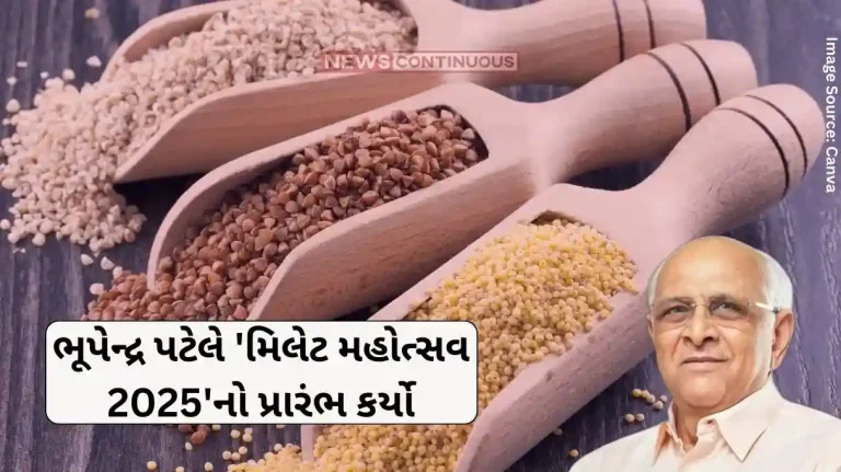Millet Festival Chief Minister Bhupendra Patel launched 'Millet Festival 2025', so many countries around the world supported the 'International Year of Millet'