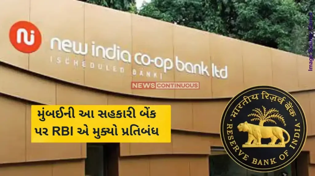 RBI New India Co-operative Bank ban RBI imposes curbs on New India Co-operative Bank on supervisory concerns