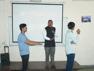 Road Safety An educational program on road safety was organized based on this theme at BCA and BBA colleges in Surat