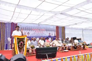 Sandeepbhai Desai Development work started at Shankheshwar Mahadev Temple at Kamrej