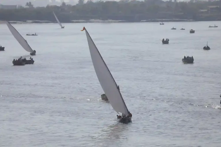 Sea Rowing Competition 44th Mahajan Memorial Sea Rowing Competition was held