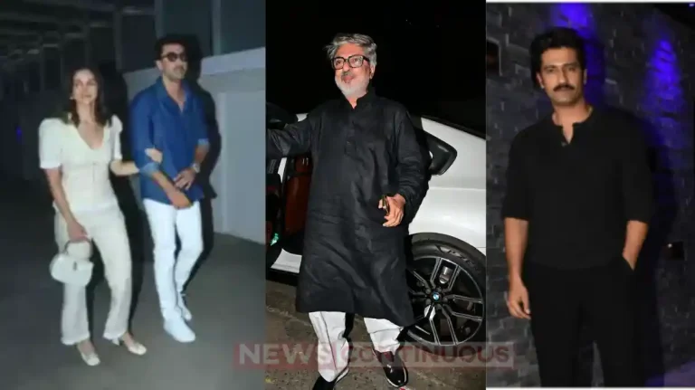 sanjay leela bhansali birthday bash ranbir alia and vicky attend filmmaker party
