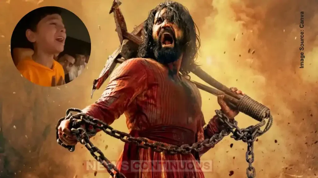 vicky kaushal share child crying video while watching chhaava