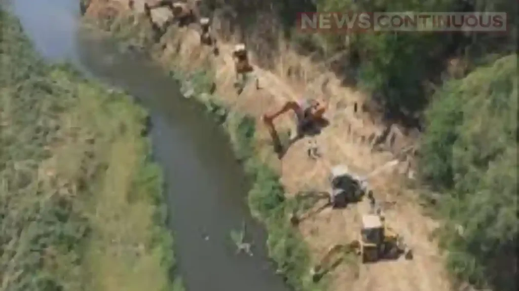 100 days project to desilt vishwamitri river