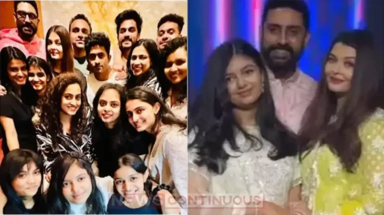 Abhishek and Aishwarya enjoy at cousin Wedding with Aaradhya